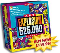 Art Explosion 525,000 MAC