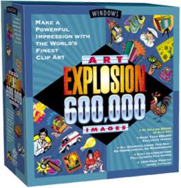 600,000 ClipArt Images box