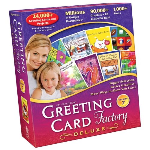 Greeting Card Factory Deluxe Version 7 box