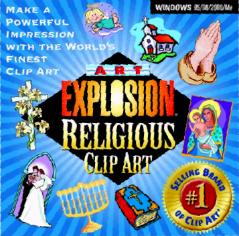 Art Explosion Religious ClipArt box