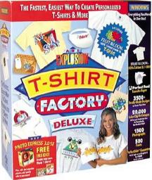 Art Explosion - T-Shirt Factory Deluxe 2 box