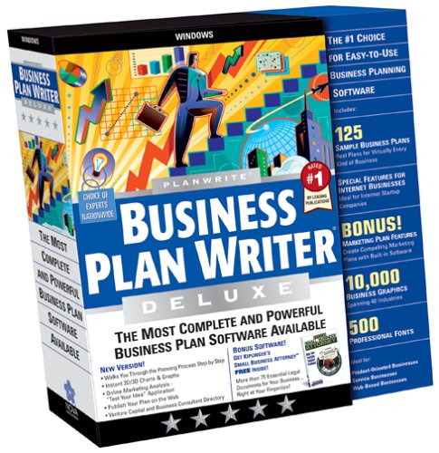 Business Plan Writer Deluxe box
