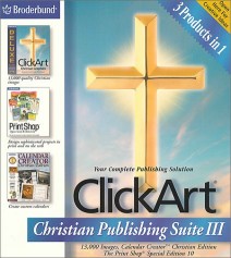 Clickart Christian Graphics 13,000 Publishing Suite III 