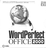Word Perfect Office 2000 OEM box