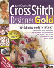Jane Greenoff's Cross Stitch Designer Gold box