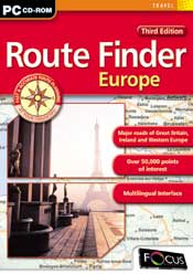 Route Finder Europe - Third Edition box