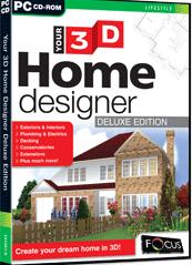 Your 3D Home Designer Deluxe Edition box