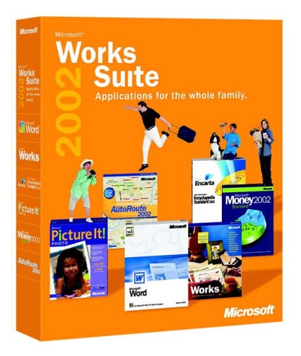 Works Suite with Money 2002 box