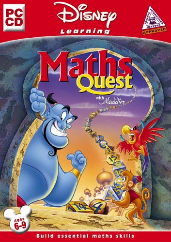 Disney Learning: Maths Quest with Aladdin box