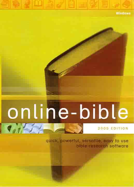 Online Bible Biblical Study Software On CDRom BMSoftware