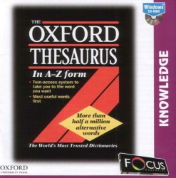 Oxford Thesaurus in A-Z Form box