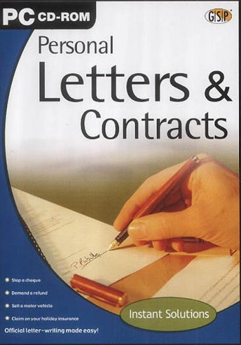 Personal Letters and Contracts