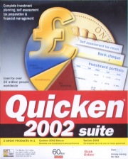 Quicken 2002 Suite box