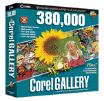 FEATURES Corel Gallery box #