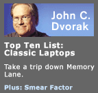 Top Ten List: Classic Laptops